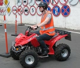 обучение на квадроцикл