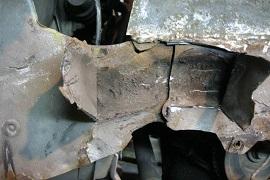 ремонт лонжерона