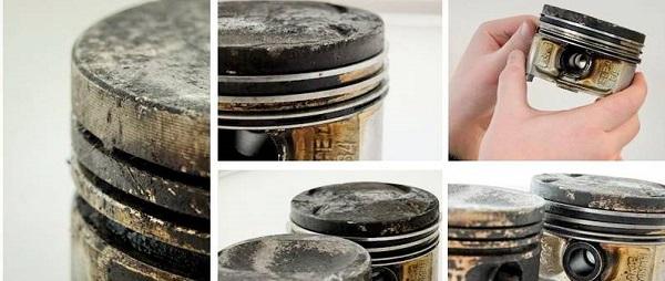 Нагар поршней