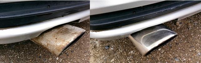 как убрать коррозию на хроме