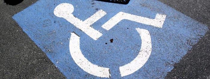 парковка для инвалидов разметка