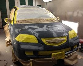 подготовка авто к покраске