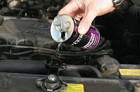 промывка системы охлаждения мотора