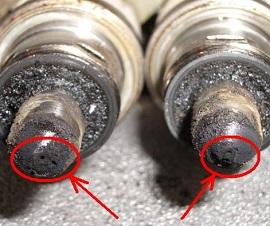 признаки забитых форсунок