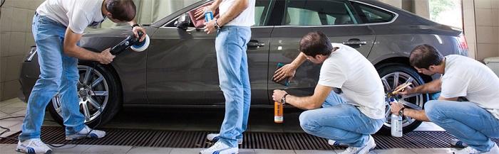 подготовить машину к продаже