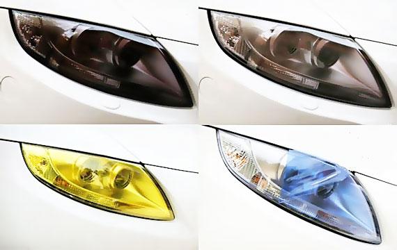 можно ли тонировать фары пленкой