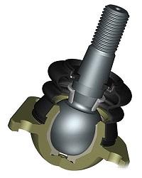 конструкция шаровой опоры