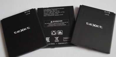 Аккумулятор для телефона Texet