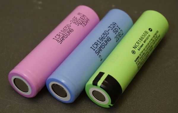 Аккумуляторный элемент 18650