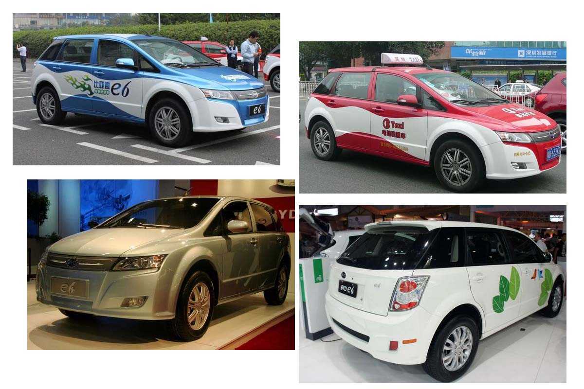 Электромобили BYD