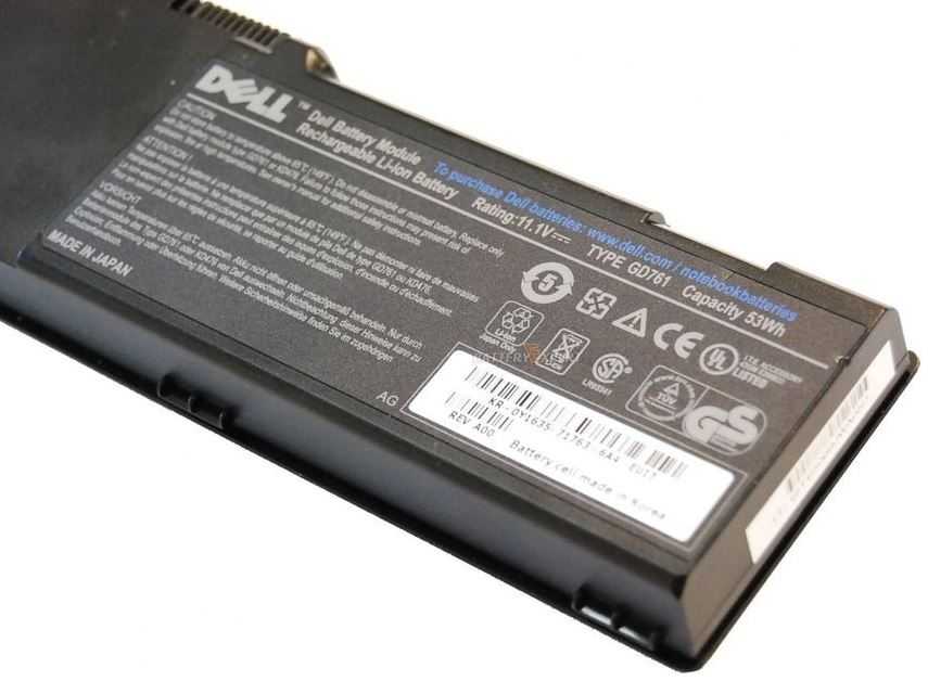 Фото аккумулятора для ноутбука Dell