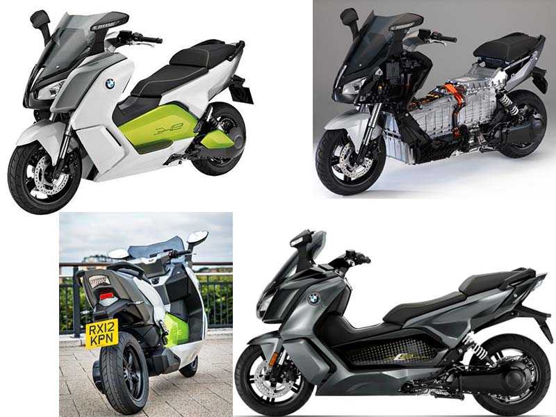 Электроскутер BMW C evolution