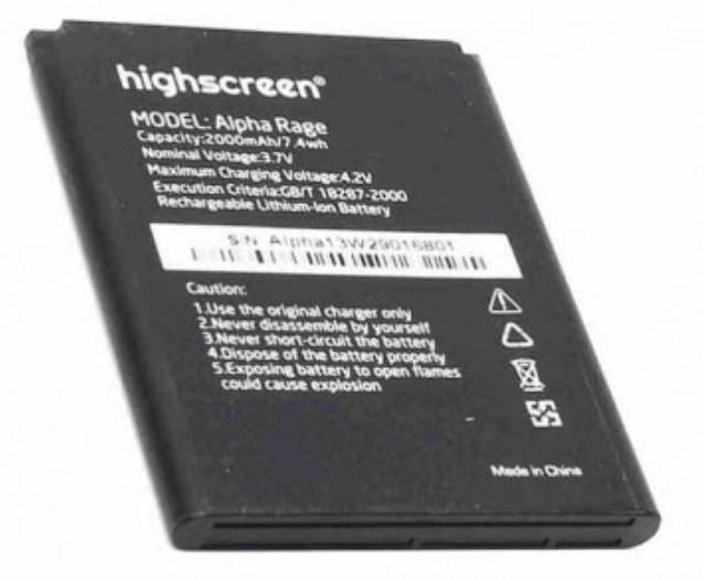Аккумулятор для смартфона Highscreen