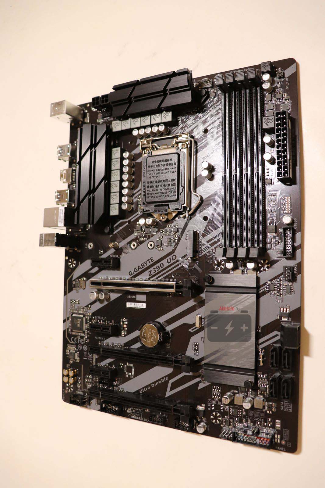 Материнская плата Gigabyte Z390 UD