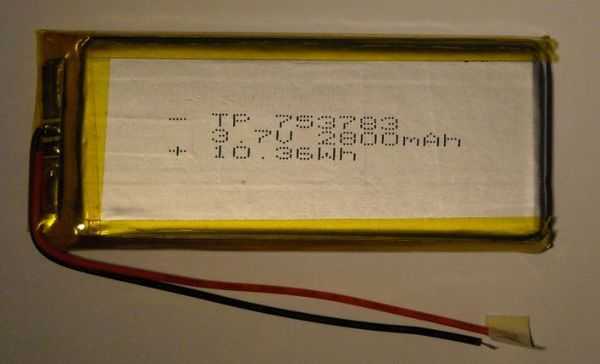 Какие аккумуляторы устанавливаются в современных планшетах?