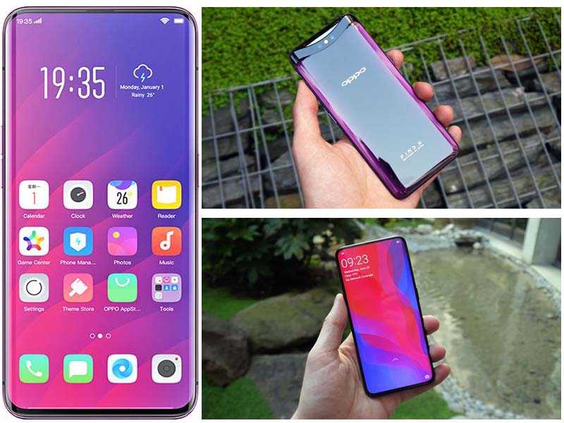 Внешний вид и дисплей смартфона Oppo Find X