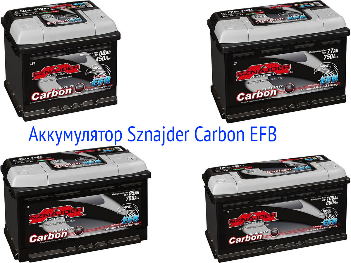 АКБ Sznajder Carbon EFB