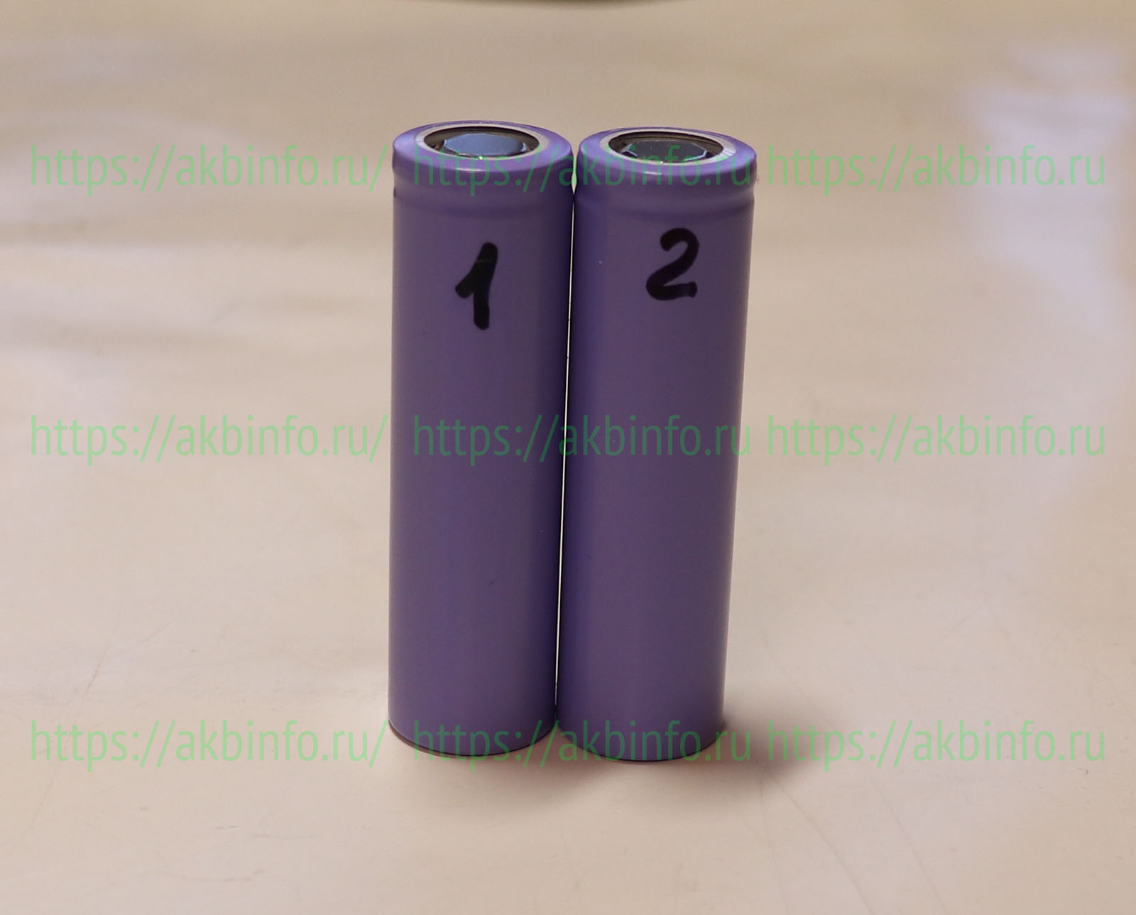 Образцы с номерами