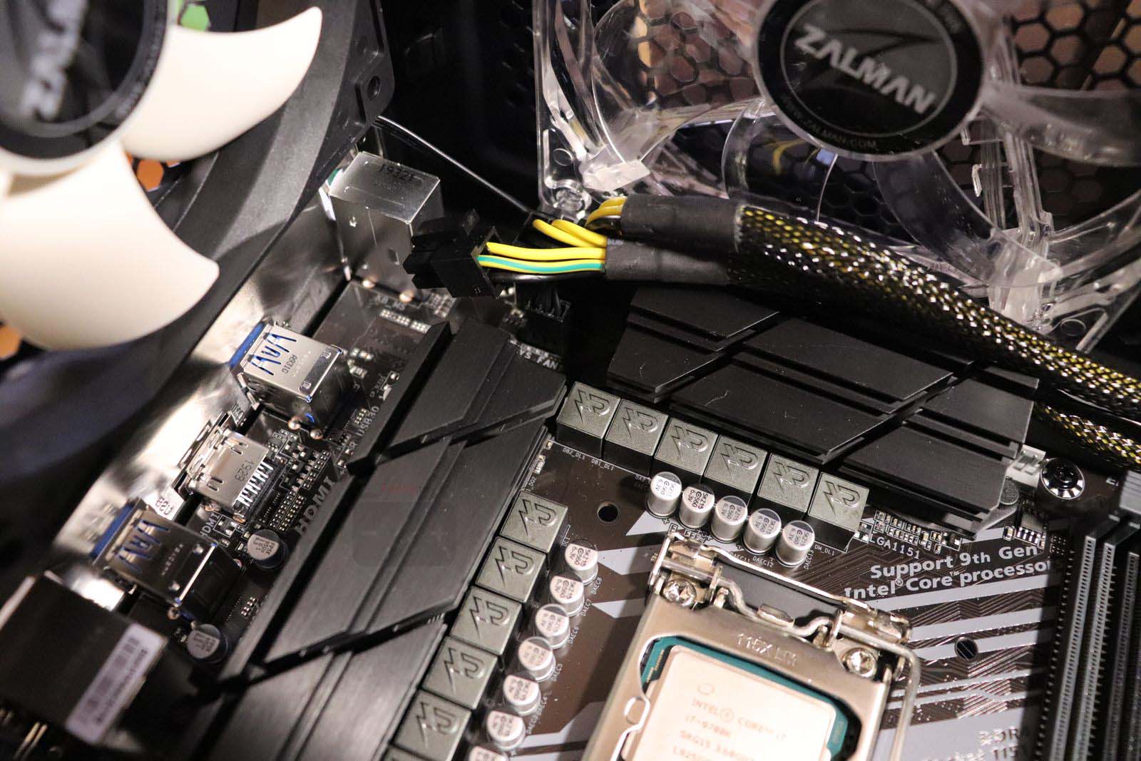 Подключение дополнительного питания процессора