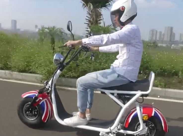 Эксплуатация электроскутера Citycoco