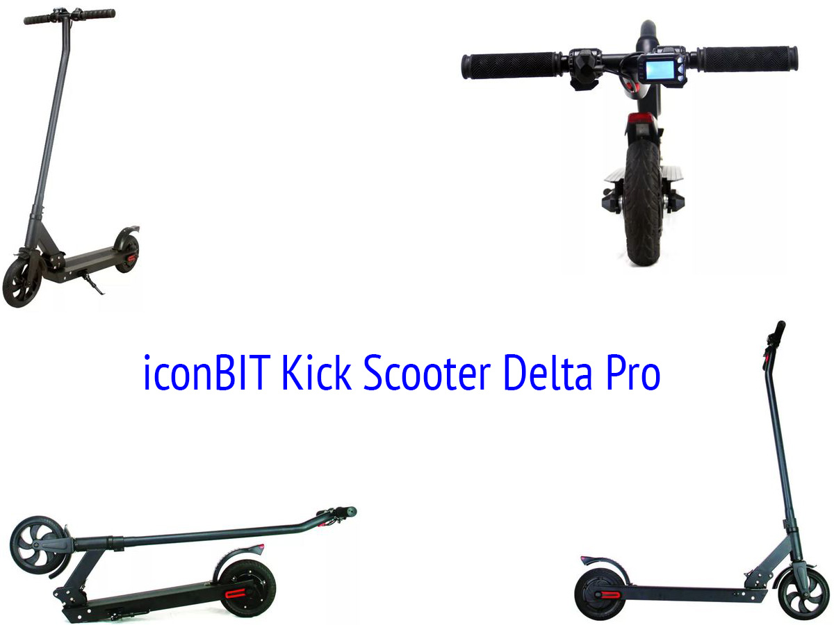 Электросамокат iconBIT Kick Scooter Delta Pro