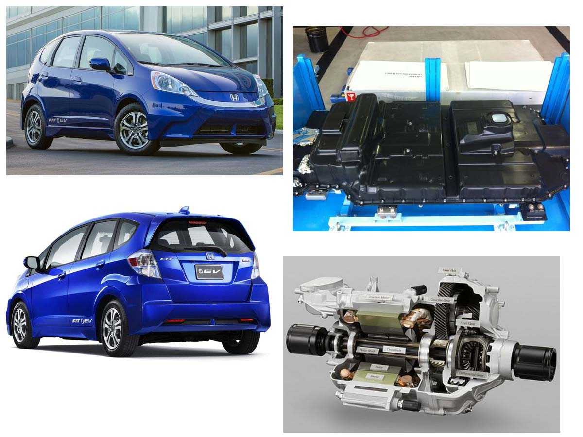 Технические компоненты Honda Fit EV