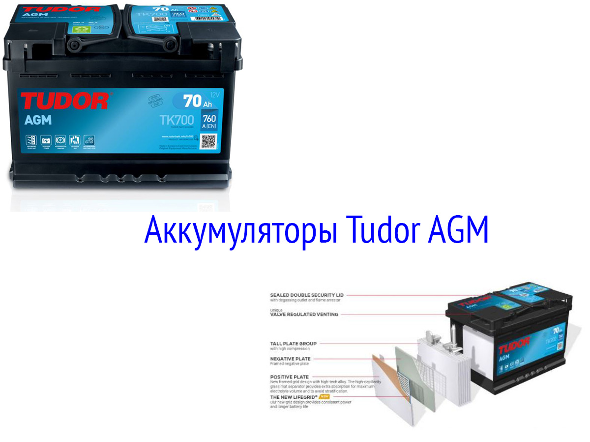 АКБ Tudor AGM