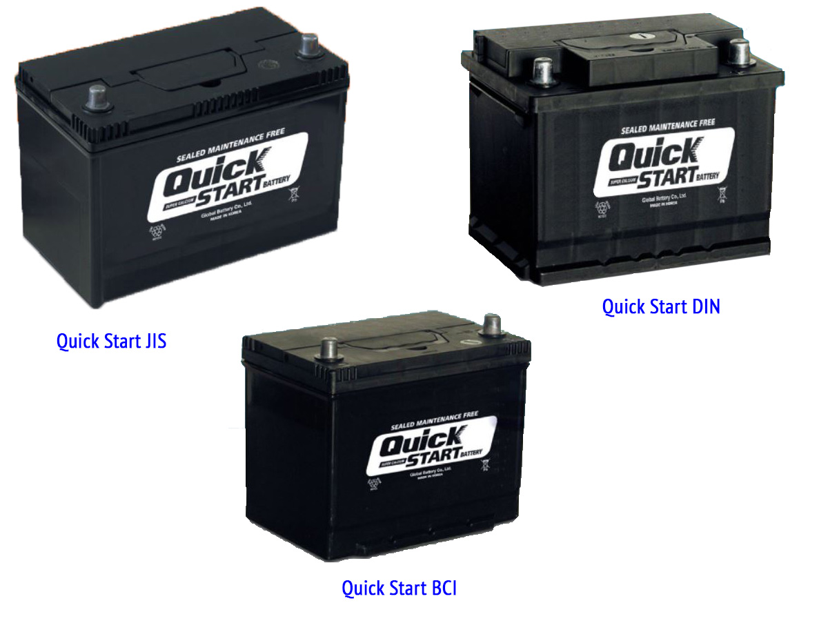 Аккумуляторы Sebang Quick Start