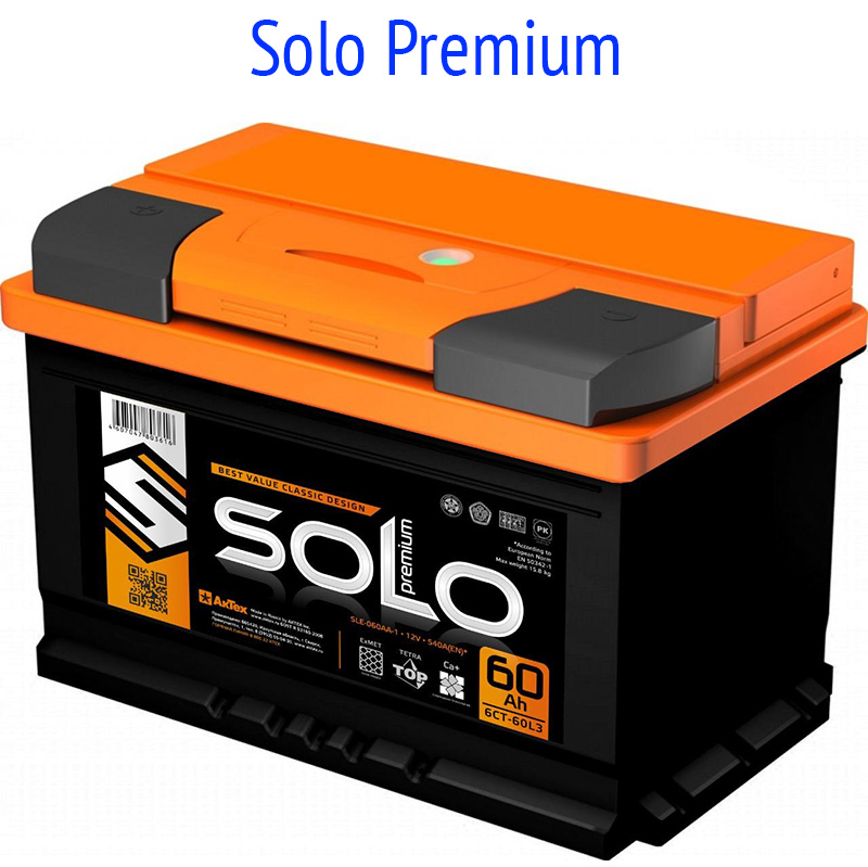 АКБ Solo Premium