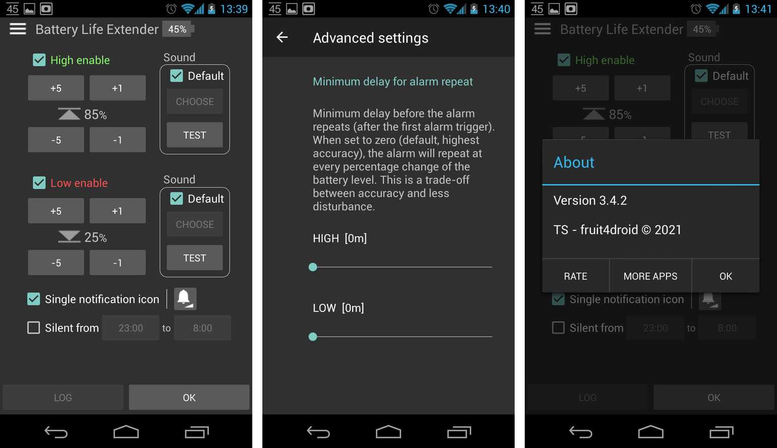 Программа для проверки аккумулятора телефона Battery Life Extender