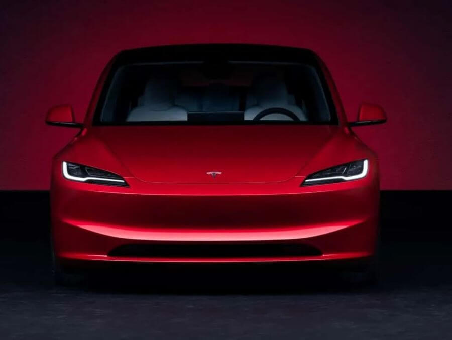 Изменение экстерьера Model 3