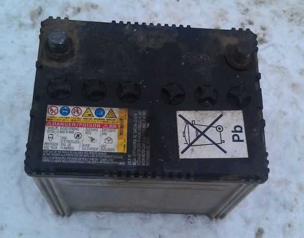 АКБ отработала свой ресурс