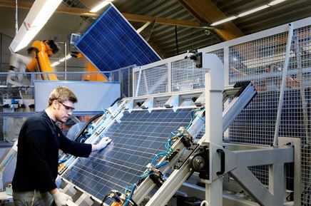 Технология производства солнечных фотоэлементов