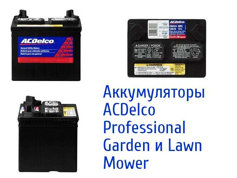 ACDelco Professional Garden и Lawn Mower