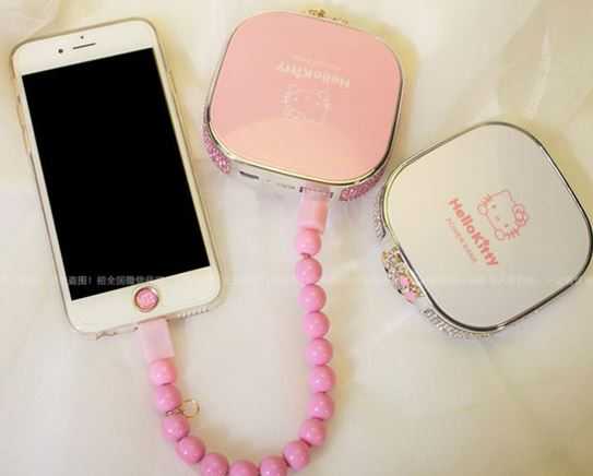 Женский портативный аккумулятор