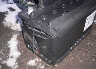 Причины взрыва АКБ