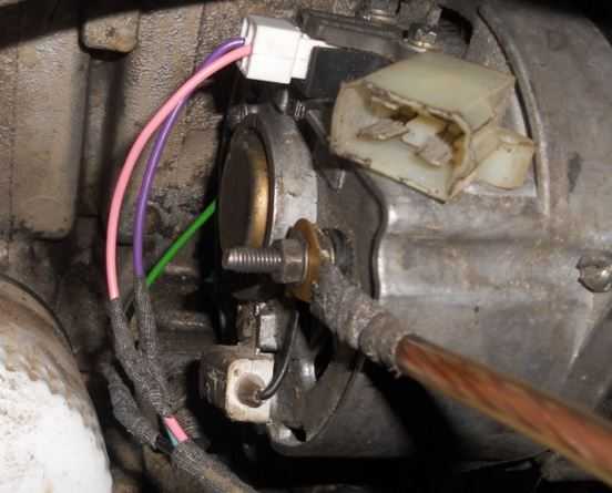 Подключение питания к генератору автомобиля