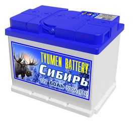 Аккумулятор Тюмень серии Сибирь