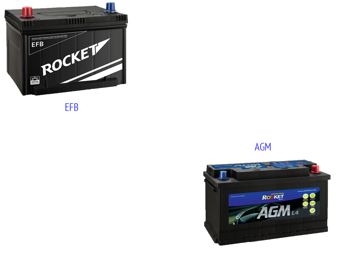 Аккумуляторы Sebang EFB и AGM