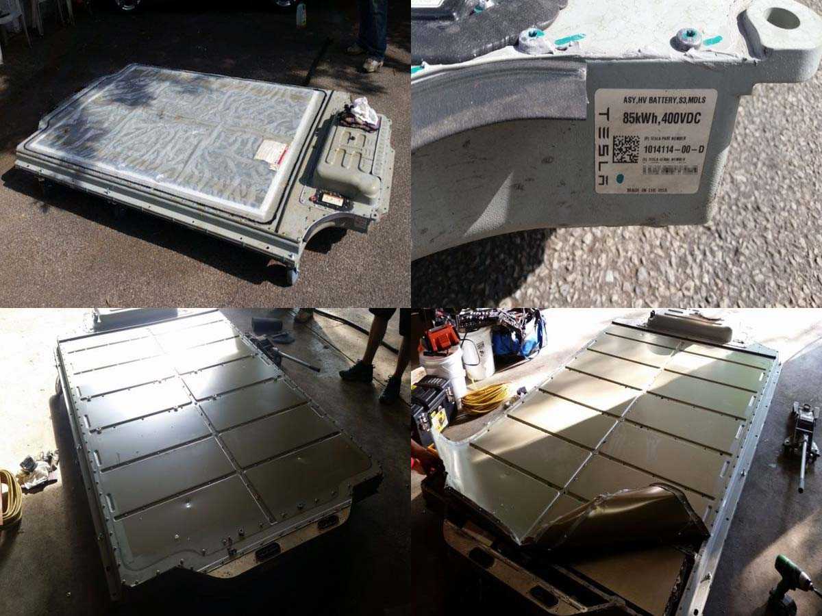 Аккумулятор Tesla 85 кВтч
