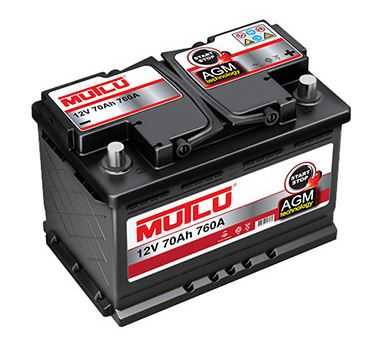 Аккумулятор Mutlu AGM