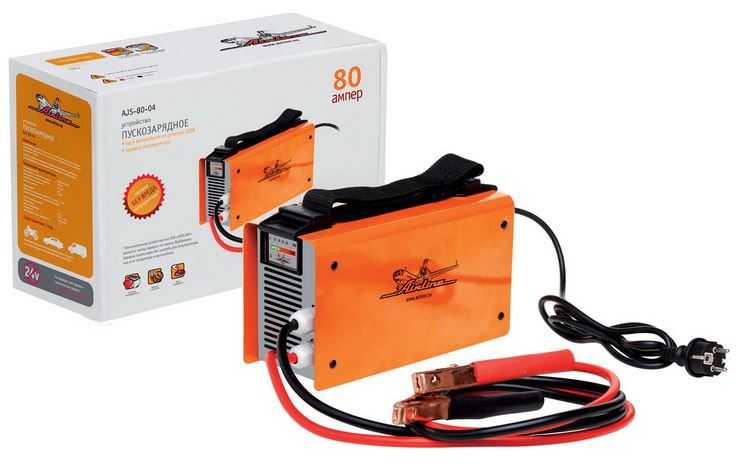 Запуск двигателя при помощи пуско-зарядного устройства