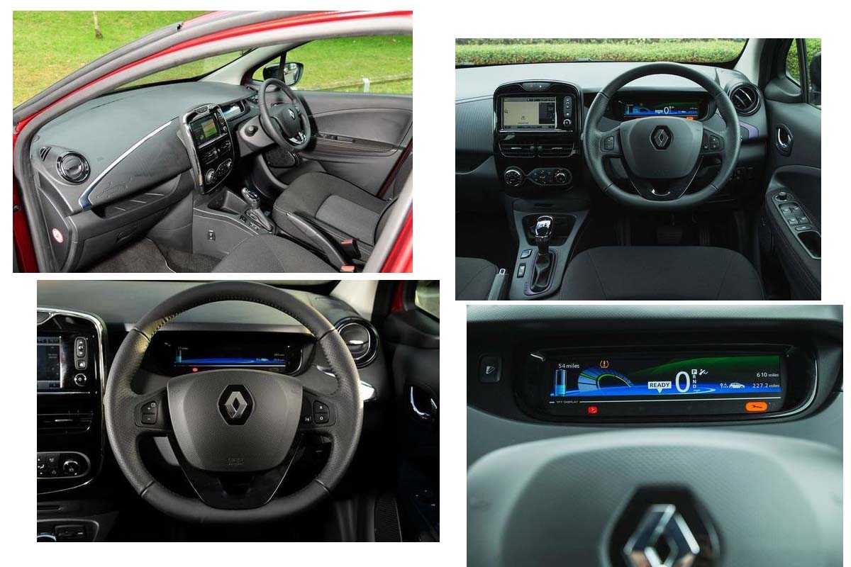 Интерьер Renault Zoe