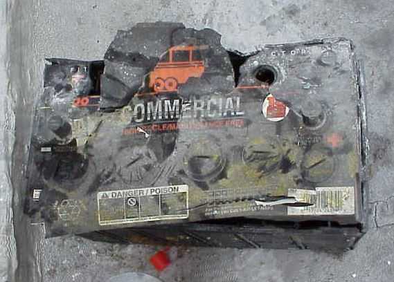 Как избежать взрыва аккумулятора?