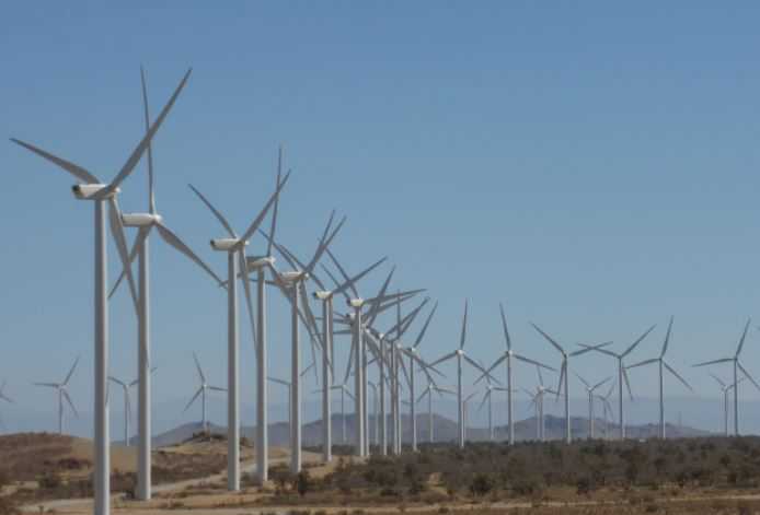 Ветровая электростанция Альта в США