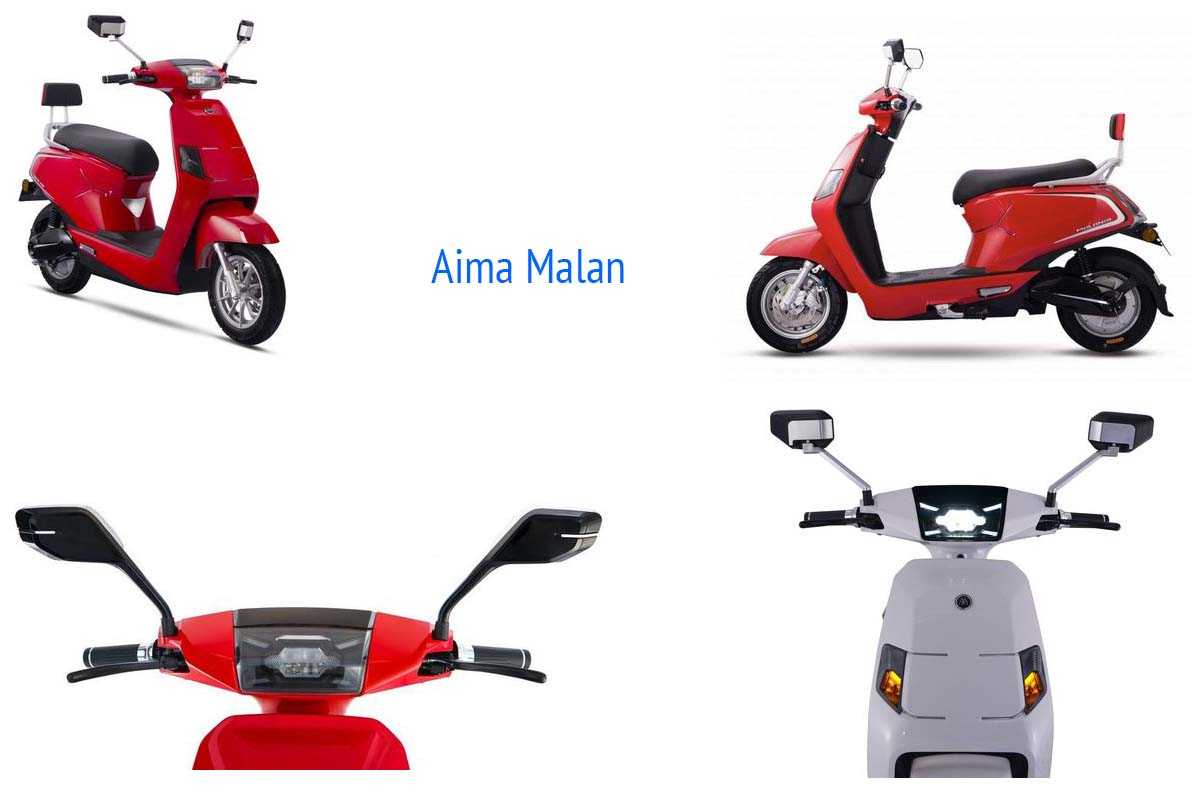 Электроскутер Aima Malan