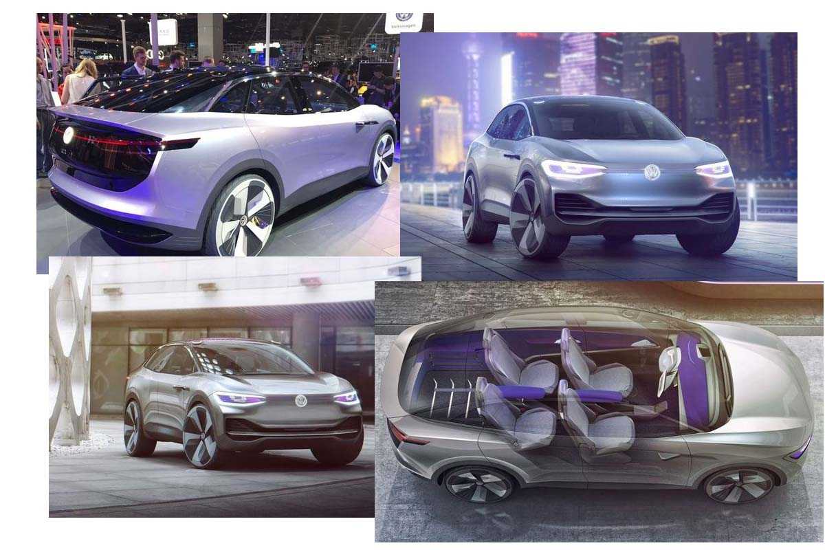 Интерьер Volkswagen I.D. Crozz