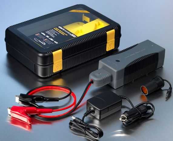 Использование переносного аккумулятора для запуска двигателя