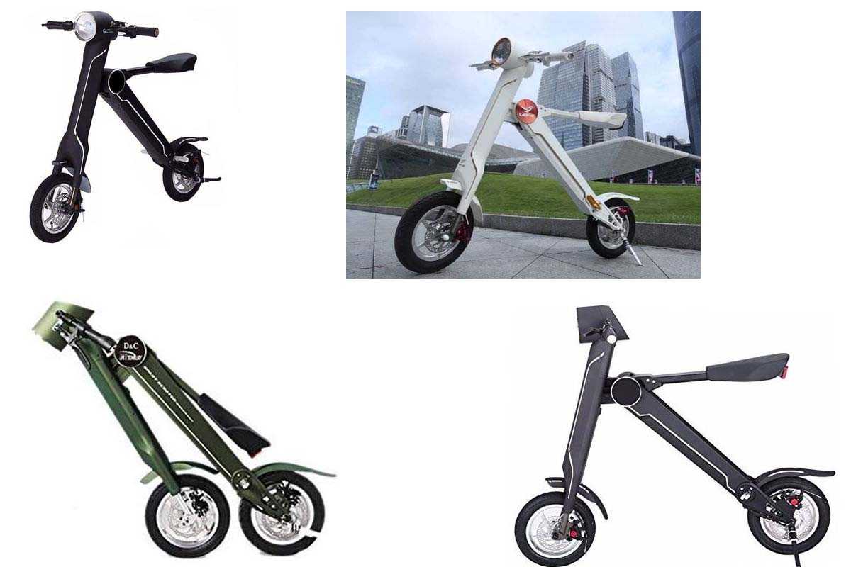 Складной электросамокат