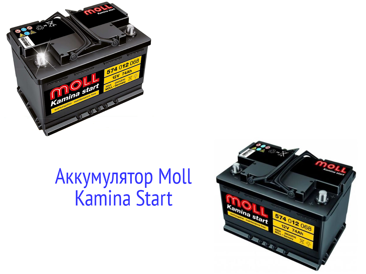 АКБ Moll Kamina Start